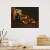 Nog steeds leven met Clogs en Pots, Van Gogh Poster (Keuken)