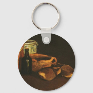 Nog steeds leven met Clogs en Pots, Van Gogh Sleutelhanger