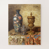 Nog steeds leven met Cloisoné Vase, Legpuzzel (Verticaal)