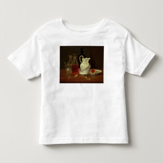 Nog steeds leven met decanters kinder shirts (Voorkant)