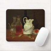 Nog steeds leven met decanters muismat (Met muis)