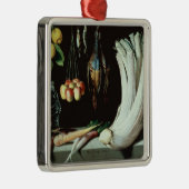 Nog steeds leven met dode vogels, vruchten en metalen ornament (Rechts)