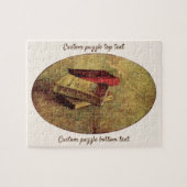 Nog steeds leven met drie boeken van Vincent van G Legpuzzel (Horizontaal)