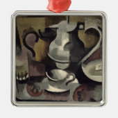 Nog steeds leven met drie handvatten metalen ornament (Voorkant)