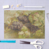 Nog steeds leven met druiven van Giovanni Segantin Tissuepapier (Craft)