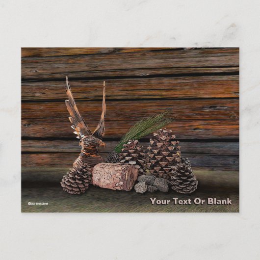 Nog steeds leven met Eagle Briefkaart (Voorkant)