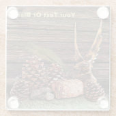 Nog steeds leven met Eagle Glazen Onderzetter (Achterkant)