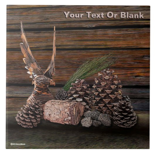 Nog steeds leven met Eagle Tegeltje (Voorkant)