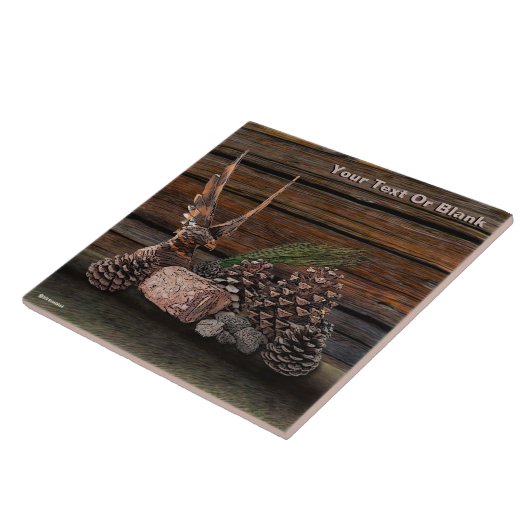 Nog steeds leven met Eagle Tegeltje (Zijkant)