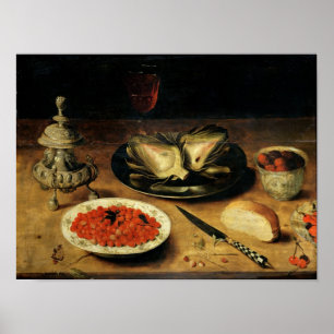 Nog steeds leven met een Artichoke Poster