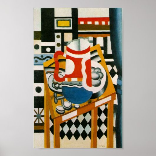 Nog steeds leven met een Beer-Mok Poster (Voorkant)