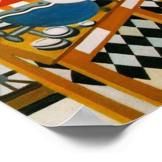 Nog steeds leven met een Beer-Mok Poster (Hoek)