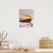 Nog steeds leven met een Cherry Pie Poster (Keuken)