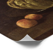 Nog steeds leven met een Duck, 1863 Poster (Hoek)