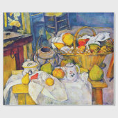 Nog steeds leven met een fruitmandje, Paul Cezanne Cadeaupapier (Vlak)