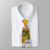 Nog steeds leven met een fruitmandje, Paul Cezanne Stropdas (Gebonden)