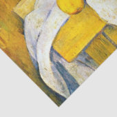 Nog steeds leven met een fruitmandje, Paul Cezanne Tissuepapier (Detail)