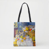 Nog steeds leven met een fruitmandje, Paul Cezanne Tote Bag (Voorkant)
