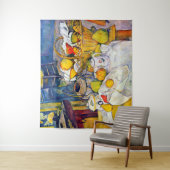 Nog steeds leven met een fruitmandje, Paul Cezanne Wandkleed (In situ)