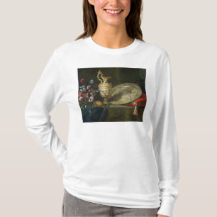 Nog steeds leven met een gele macht t-shirt