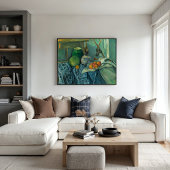 Nog steeds leven met een Ginger Jar en Eggplanten, Poster