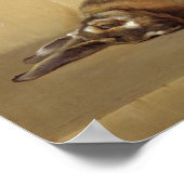 Nog steeds leven met een haas poster (Hoek)