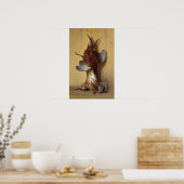 Nog steeds leven met een haas poster (Keuken)