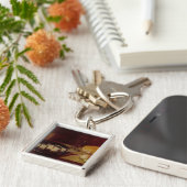 Nog steeds leven met een haring sleutelhanger (Zijkant)