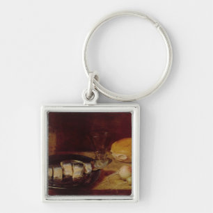 Nog steeds leven met een haring sleutelhanger