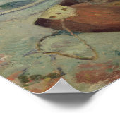 Nog steeds leven met een Mandolin, 1885 Poster (Hoek)