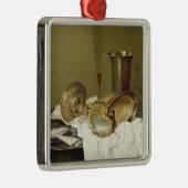 Nog steeds leven met een Nautilus Cup Metalen Ornament (Rechts)