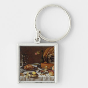 Nog steeds leven met een Peacock Pie, 1627 Sleutelhanger