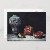 Nog steeds leven met een Pomegranaat Briefkaart (Voorkant / Achterkant)