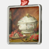 Nog steeds leven met een Soup Tureen Metalen Ornament (Links)