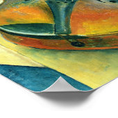 Nog steeds leven met een Violin, 1921 Poster (Hoek)