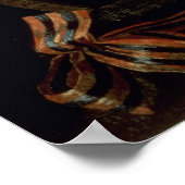 Nog steeds leven met een Violin Poster (Hoek)