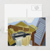 Nog steeds leven met een witte cloud briefkaart (Voorkant / Achterkant)