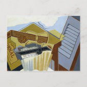 Nog steeds leven met een witte cloud briefkaart (Voorkant)