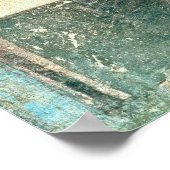 Nog steeds leven met eieren en borstels poster (Hoek)