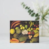 Nog steeds leven met exotische vruchten van Henri Briefkaart (Staand voorkant)