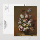Nog steeds leven met Flowers Hans Bollongier Fine Briefkaart (Voorkant / Achterkant)