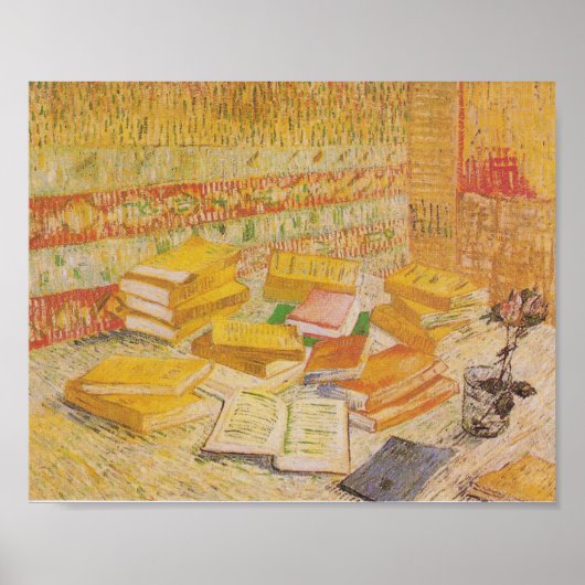 Nog steeds leven met Franse romans | Vincent Van G Poster (Voorkant)