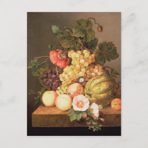 Nog steeds leven met fruit briefkaart