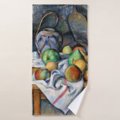 Nog steeds leven met fruit, Paul Cezanne Badhanddoek (Badhanddoek)