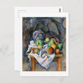 Nog steeds leven met fruit, Paul Cezanne Briefkaart (Voorkant / Achterkant)