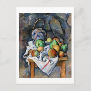 Nog steeds leven met fruit, Paul Cezanne Briefkaart