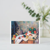Nog steeds leven met fruit, Paul Cezanne Briefkaart (Staand voorkant)
