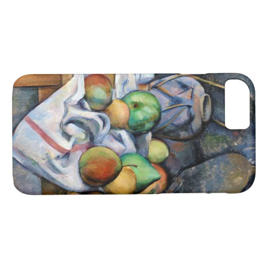 Nog steeds leven met fruit, Paul Cezanne Case-Mate iPhone Case (Achterkant (Horizontaal))