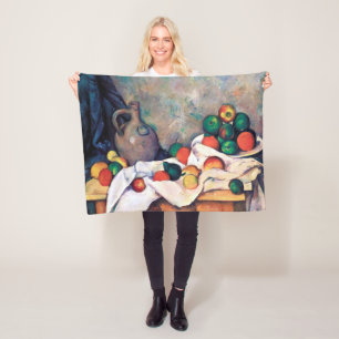 Nog steeds leven met fruit, Paul Cezanne Fleece Deken