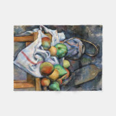 Nog steeds leven met fruit, Paul Cezanne Fleece Deken (Voorkant (Horizontaal))
